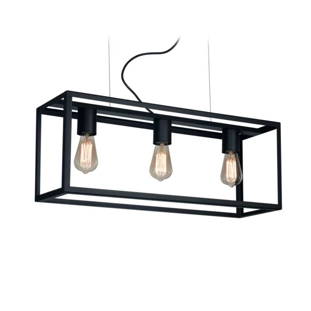 COLGANTE RECTANGULAR DE HIERRO 5L