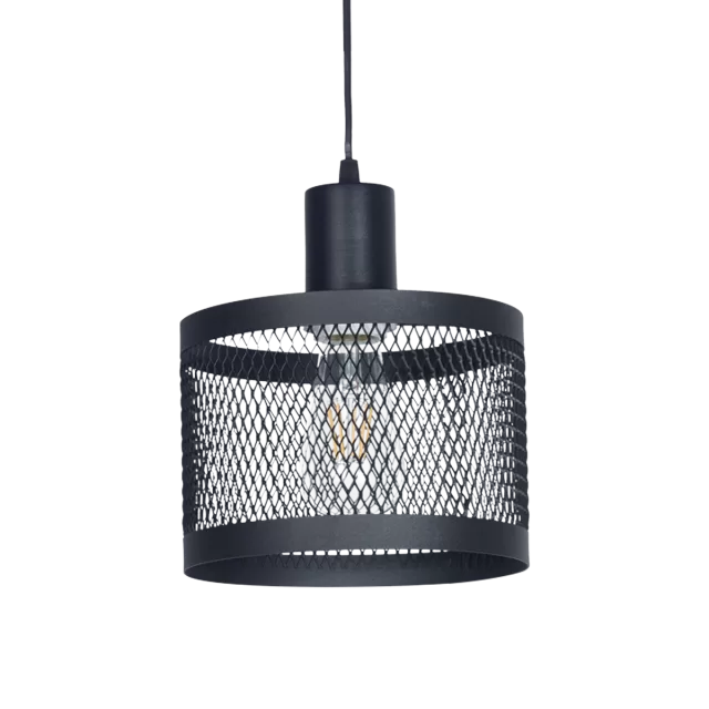 COLGANTE 1L CON PANTALLA DE MALLA METALICA