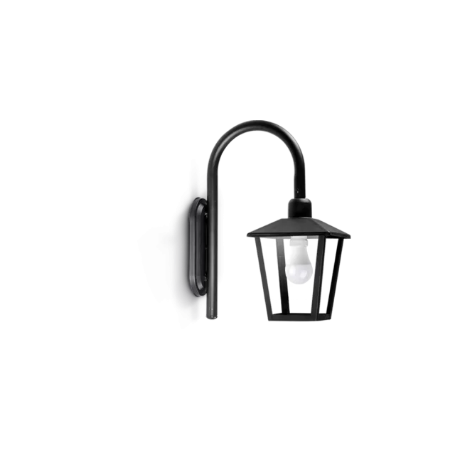 FAROL TRAPEZOIDAL CON SOPORTE DE PARED