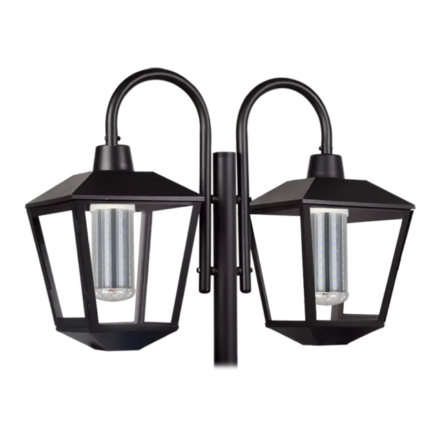FAROLA JARDIN 2L CON COLUMNA DE 2,5M