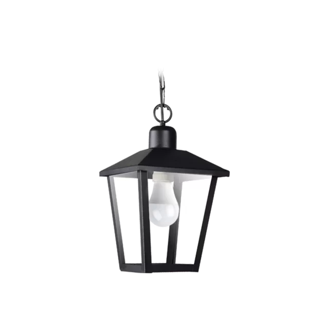 FAROL TRAPEZOIDAL CON FLORON Y CADENA