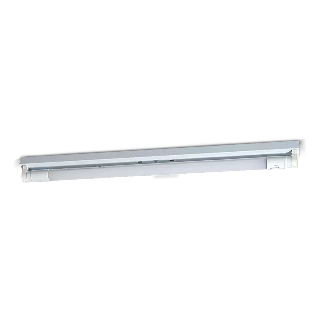 LISTÓN CABLEADO C/ZÓCALO PARA TUBO LED 1X10W
