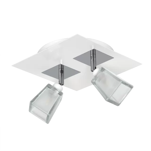 APLIQUE G-9 2 L CUADRADO 22X22 CUBETO