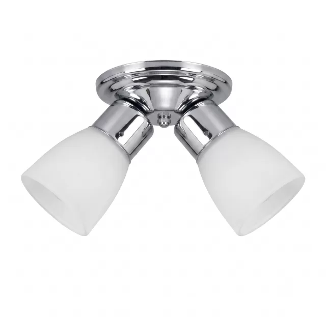 APLIQUE B/VENT 2L FIJAS E27 B/CONSUMO
