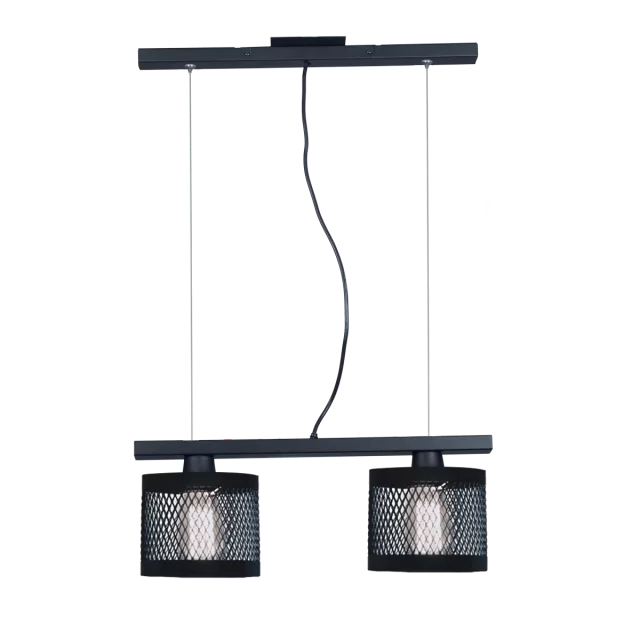 COLGANTE 2L CON PANTALLA DE MALLA METALICA