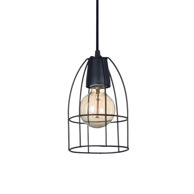 COLGANTE JAULA AVIAR MINI 1 LUZ