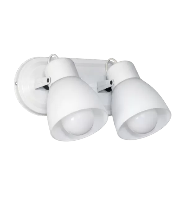 APLIQUE B/OVAL 2L E27 C/TULIPA INTERMEDIA