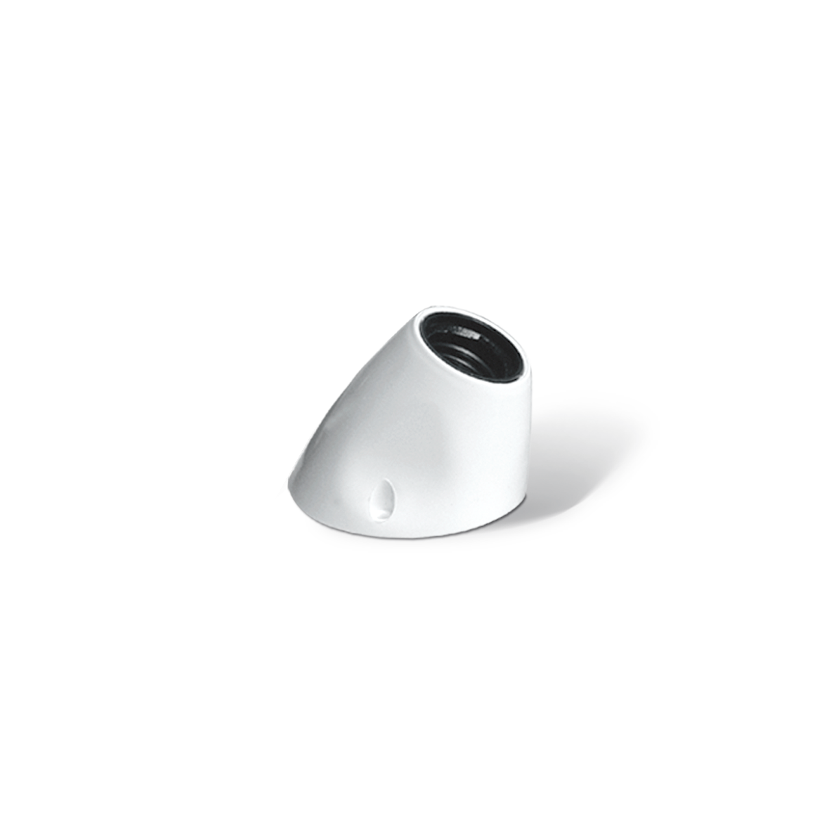 RECEPTACULO CURVO E27 PORTALAMPARA BAKELITA BASE TERMOPLASTICA