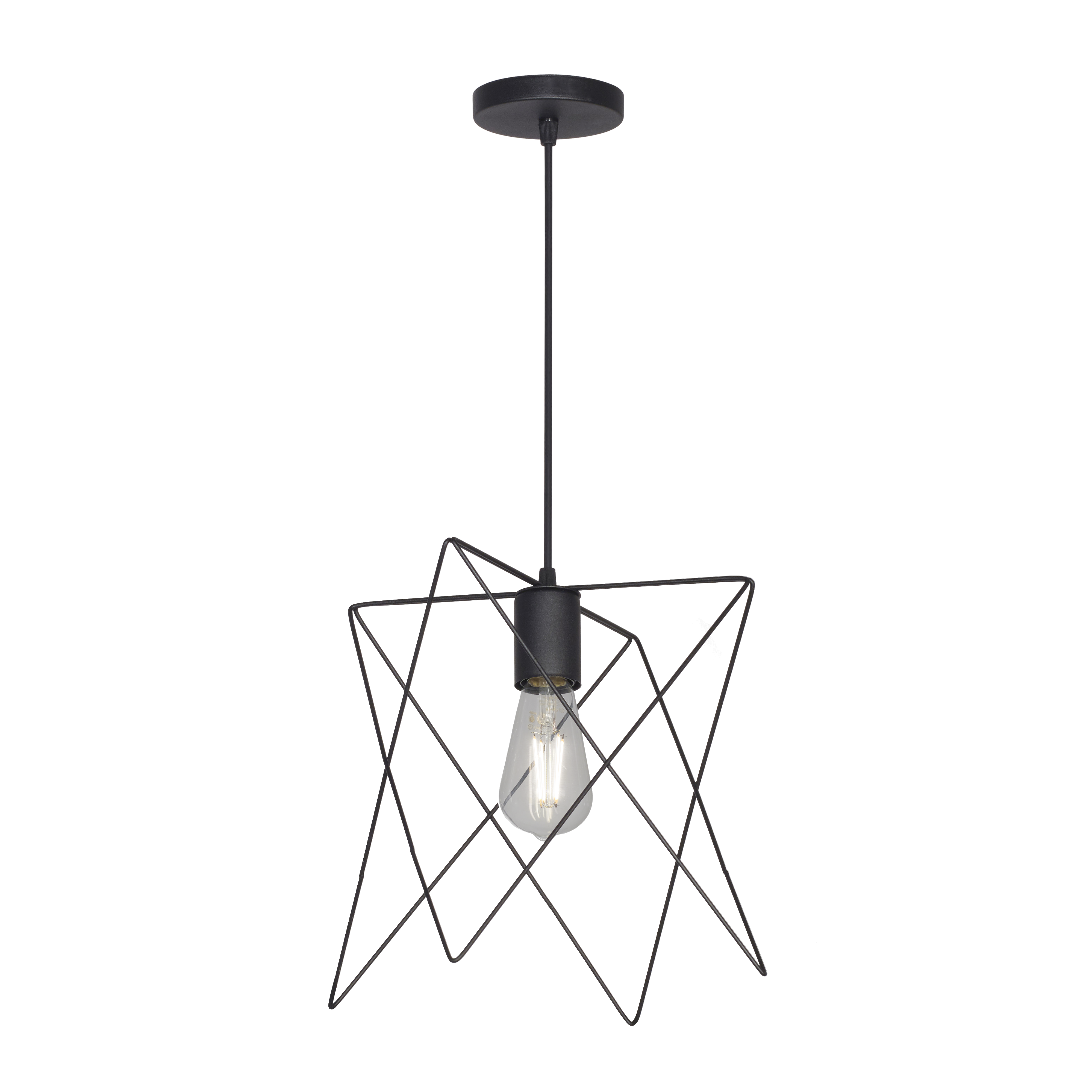 COLGANTE JAULA ESTRELLA 1L